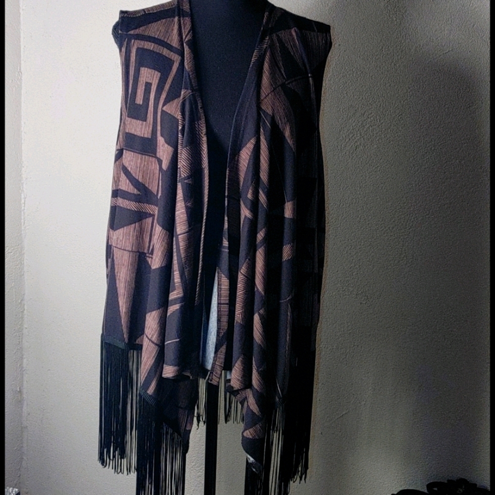Great looking fringed vest